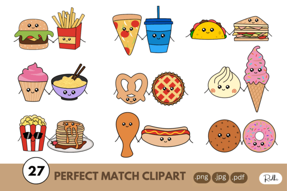 Download Perfect Match Kawaii Clipart - Premium Resources