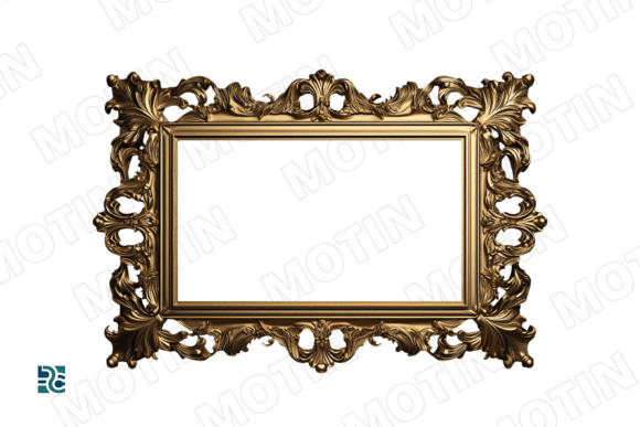 Download Decorative Gold Frame Png - Decorative Collection
