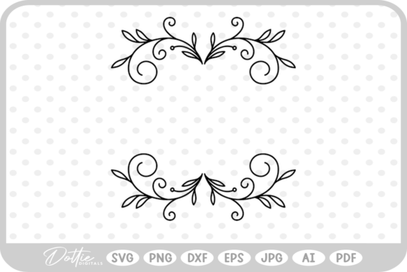 Download Botanical Decorative Frame SVG PNG DXF - Decorative Collection